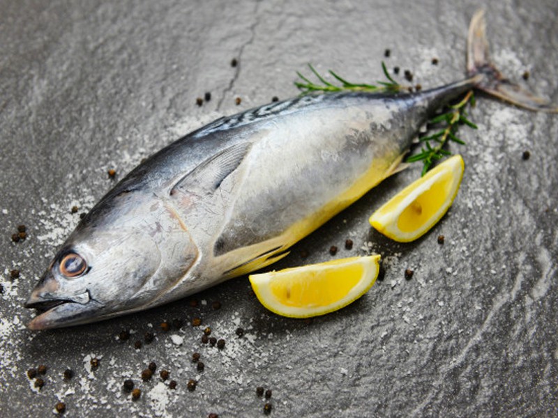 Yellow Fin Tuna Fish Whole (Size:1.5kg)