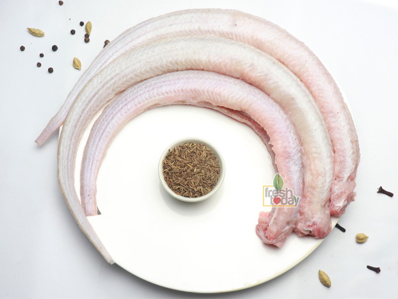River Baim Fish (বাইম মাছ) Skinless Belly Clean & Dressed.