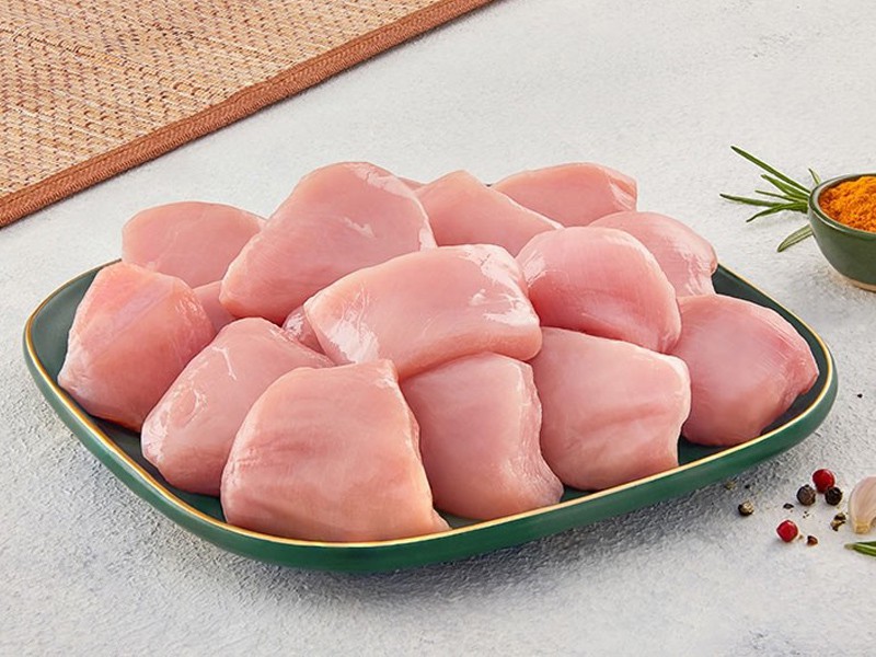 Chicken Boneless Cubes.