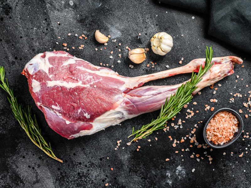 Premium Mutton (Khashi) Back Leg. (খাঁসির পেছনের রানের মাংস)