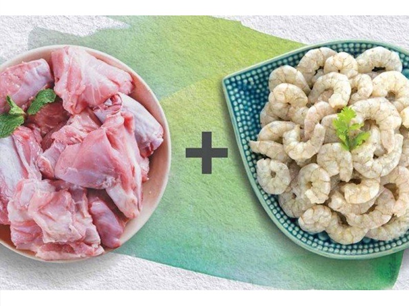 Combo-6 (1kg Premium Beef Curry Cut + 500g Small Peeled Prawn)