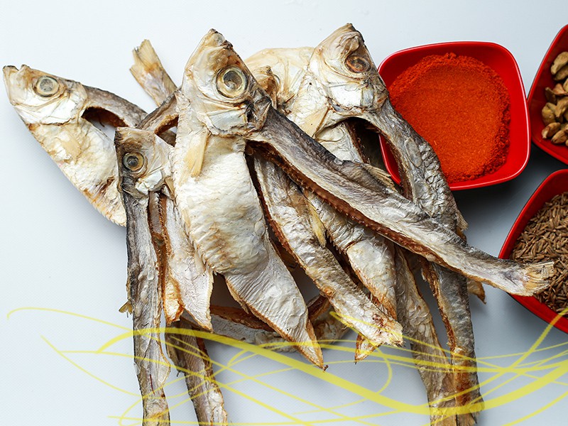 Fresh Chapila Dried Fish.
